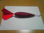 伝説の遠投自作ウキ