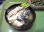 サクラマス?の味噌汁